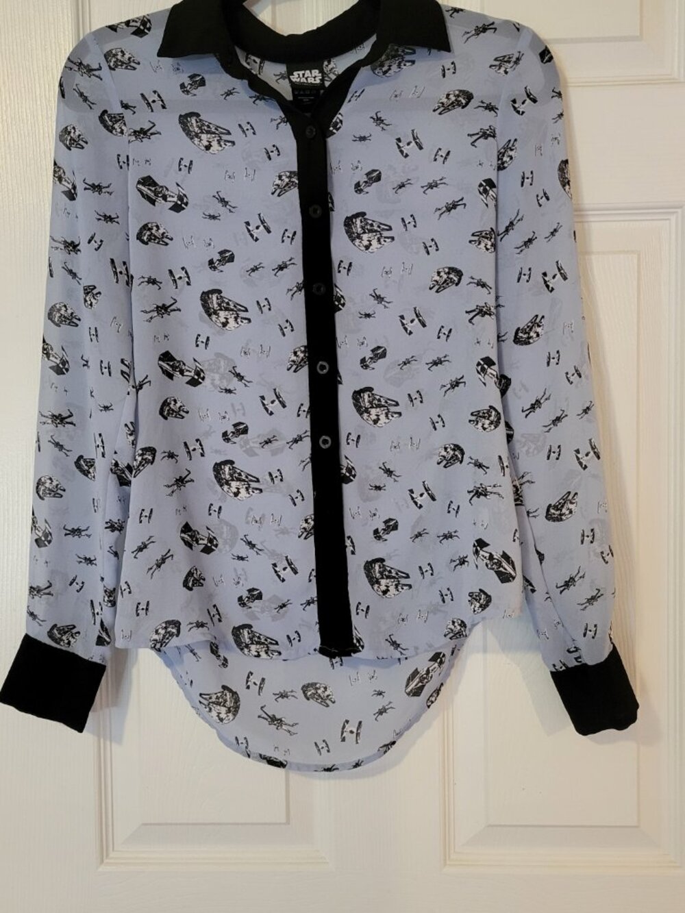 STAR WARS Her Universe BUNDLE Knit Sweater & Button Down Shirt Size XS